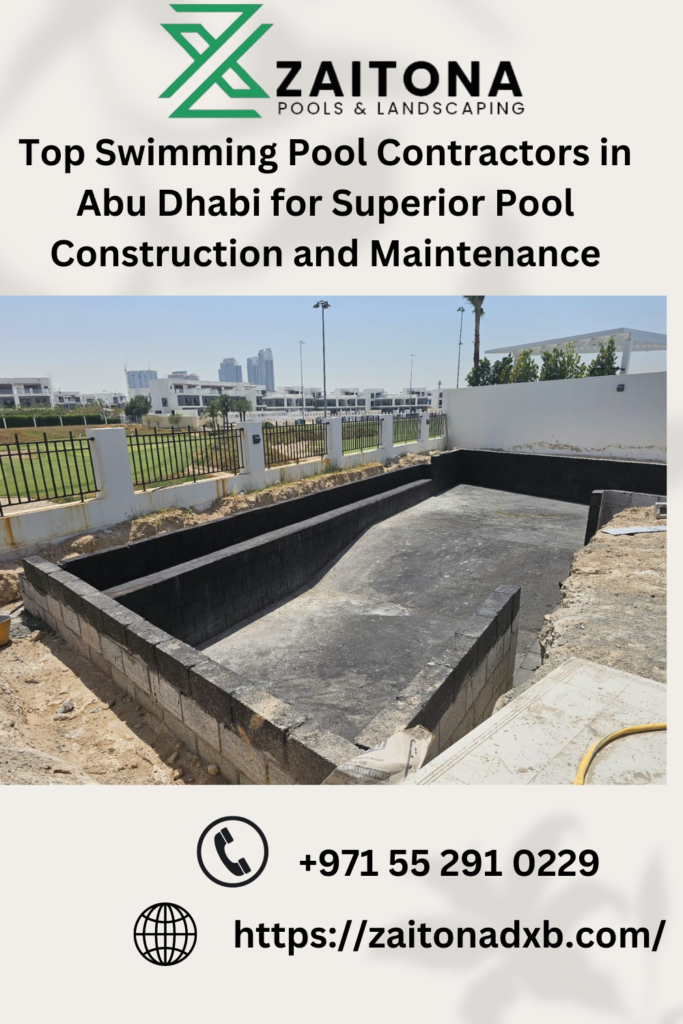 Exceptional Pool Design & Craftsmanship by Zaitona in Abu Dhabi